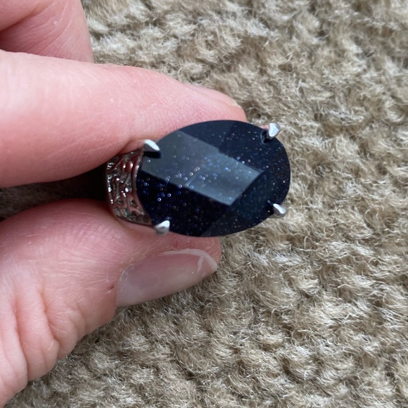 Lia Sophia Lapis Lazuli Ring, size 7 - Picture 3 of 6